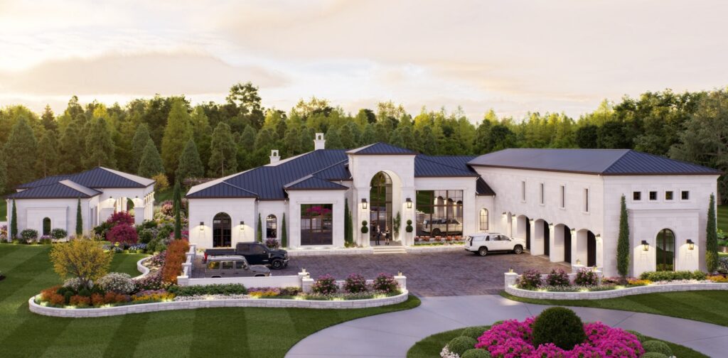 modern custom home