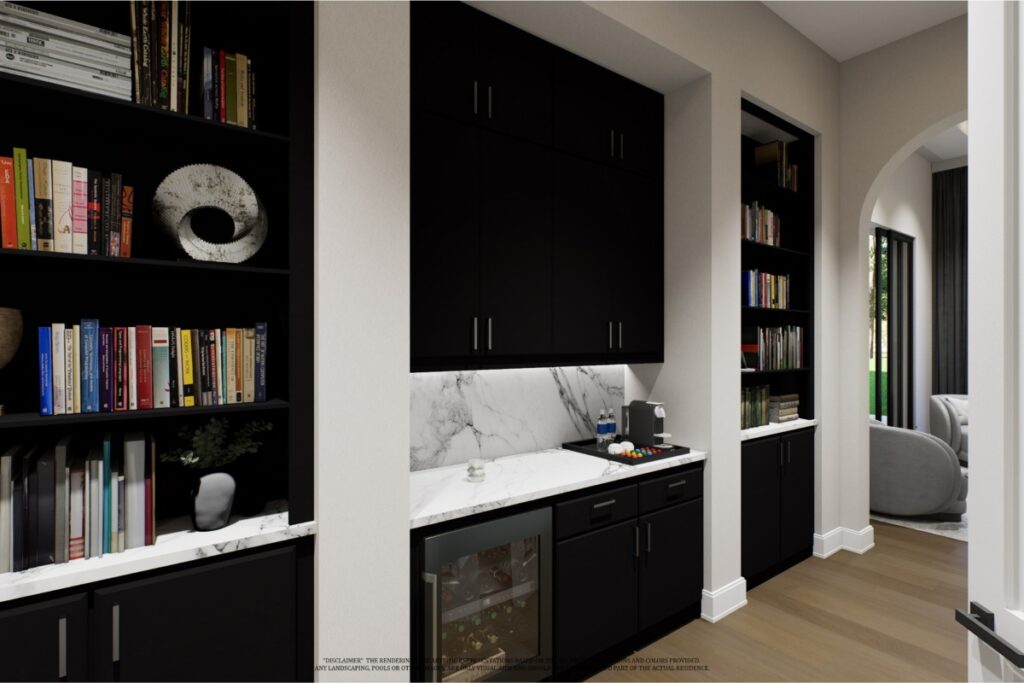 Master bedroom foyer