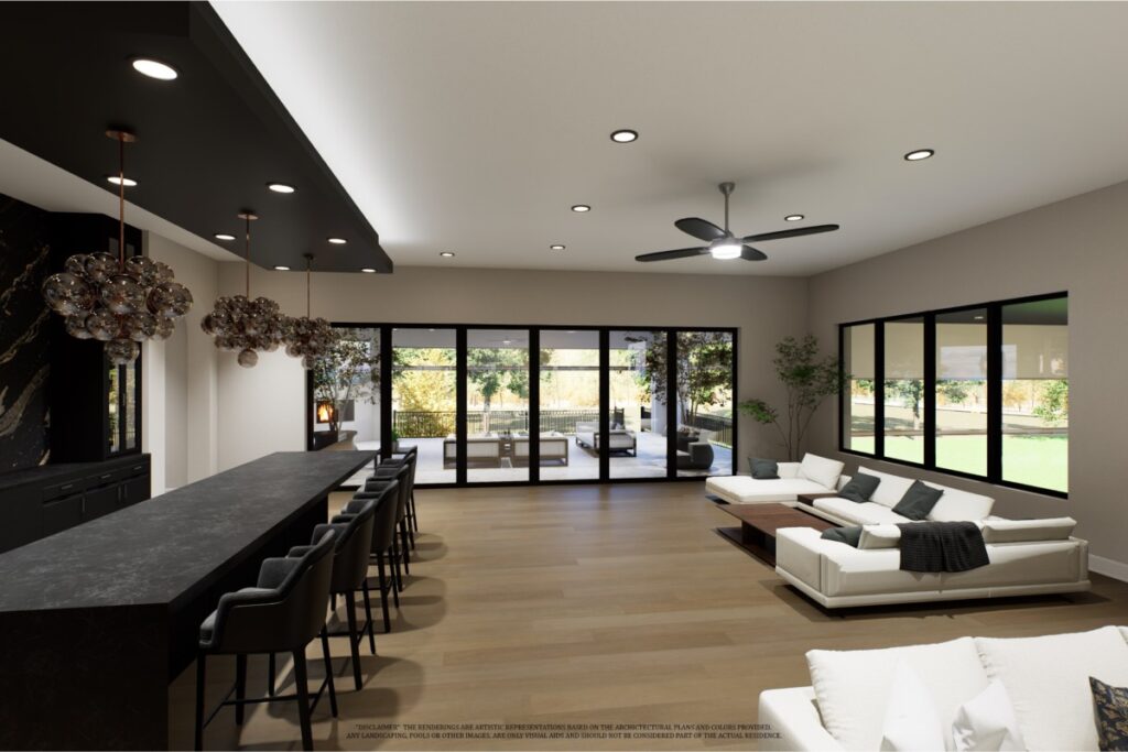 Second floor sitting area