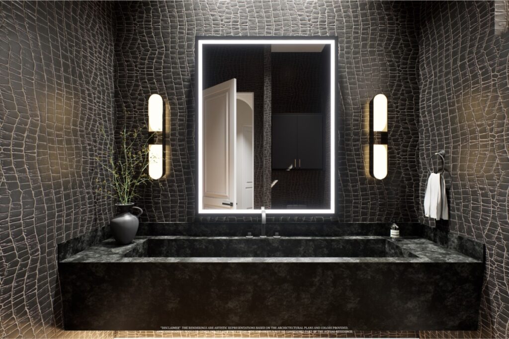 Powder Bath Second Floor