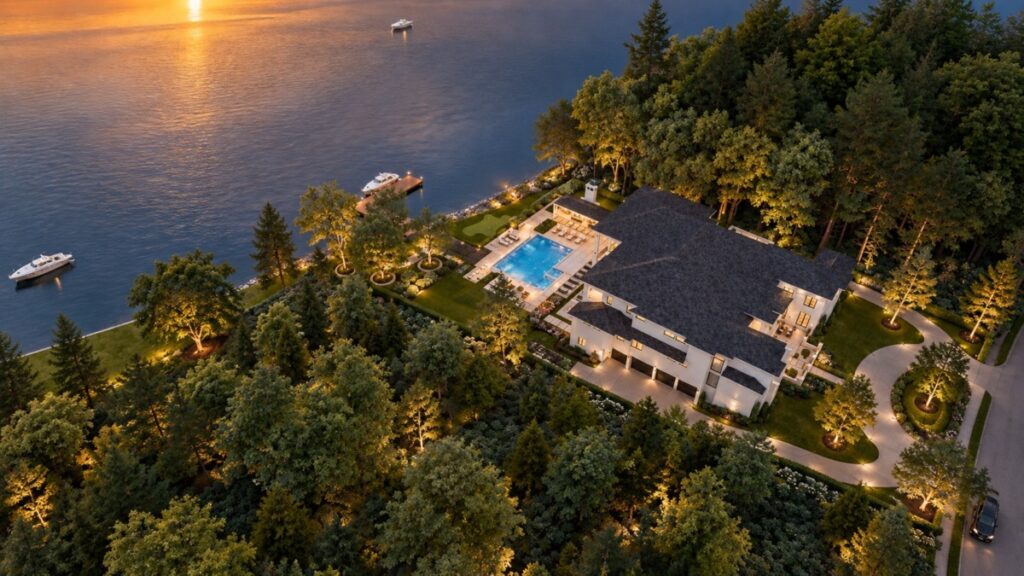 waterfront home