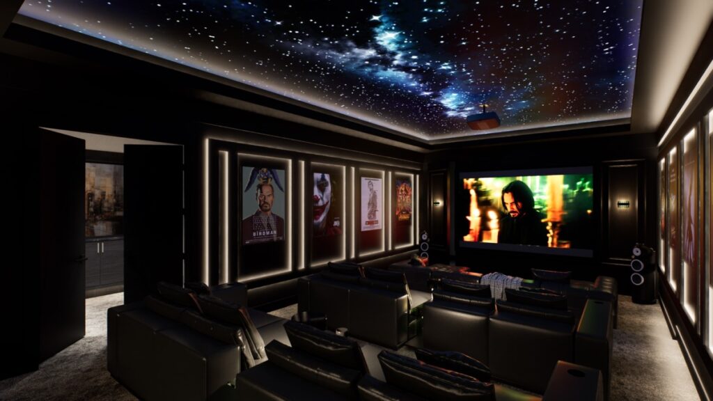 media room
