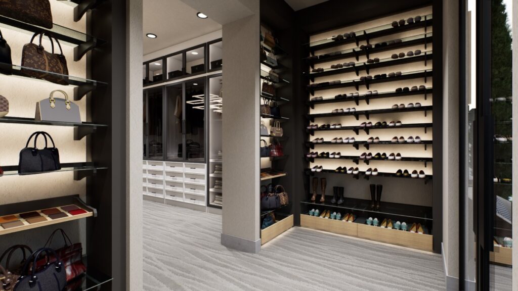 shoe closet