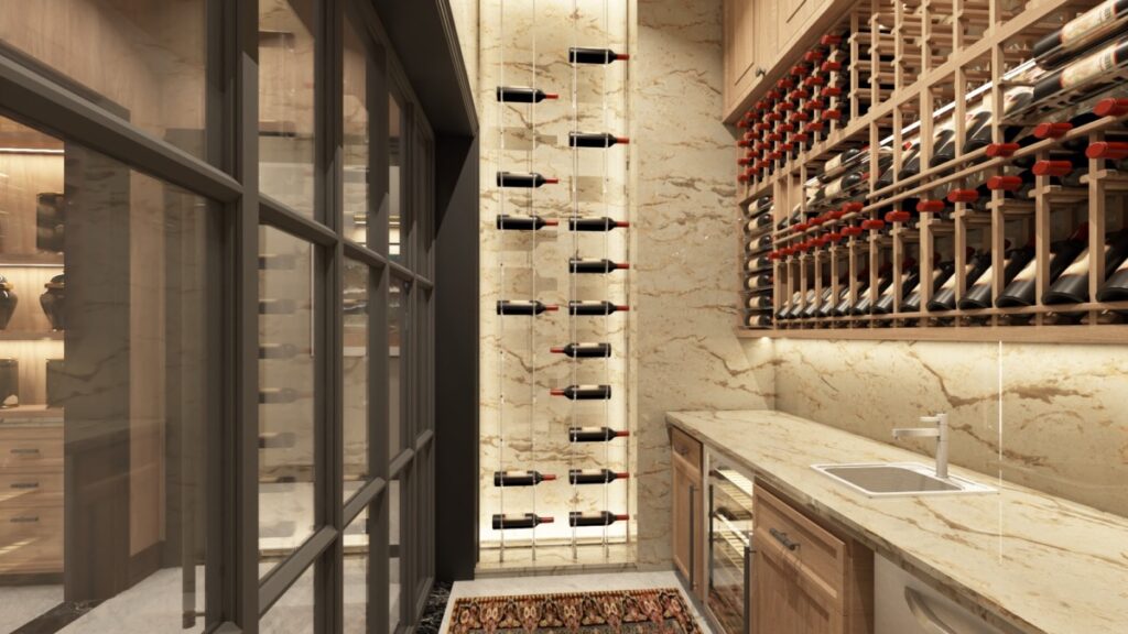 wine room interior