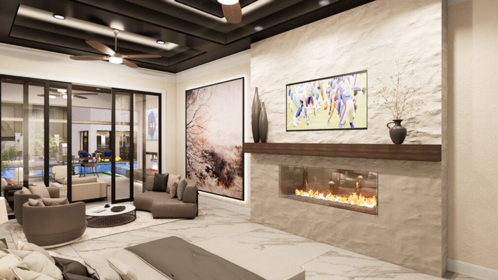 fireplace